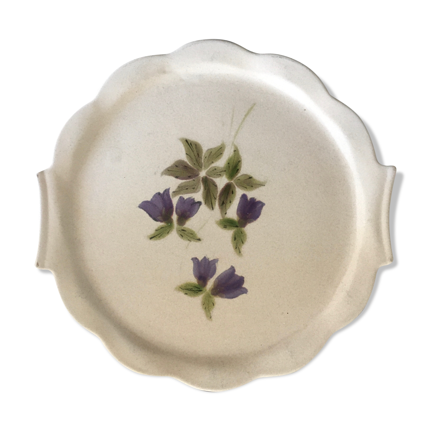 Dish floral décor