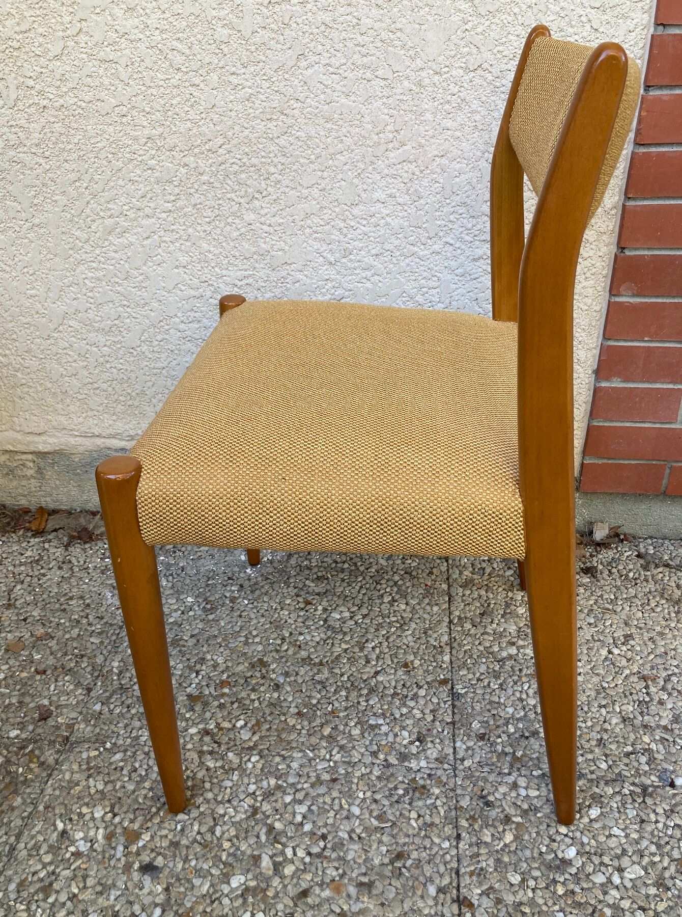 Set of 6 vintage Scandinavian chairs