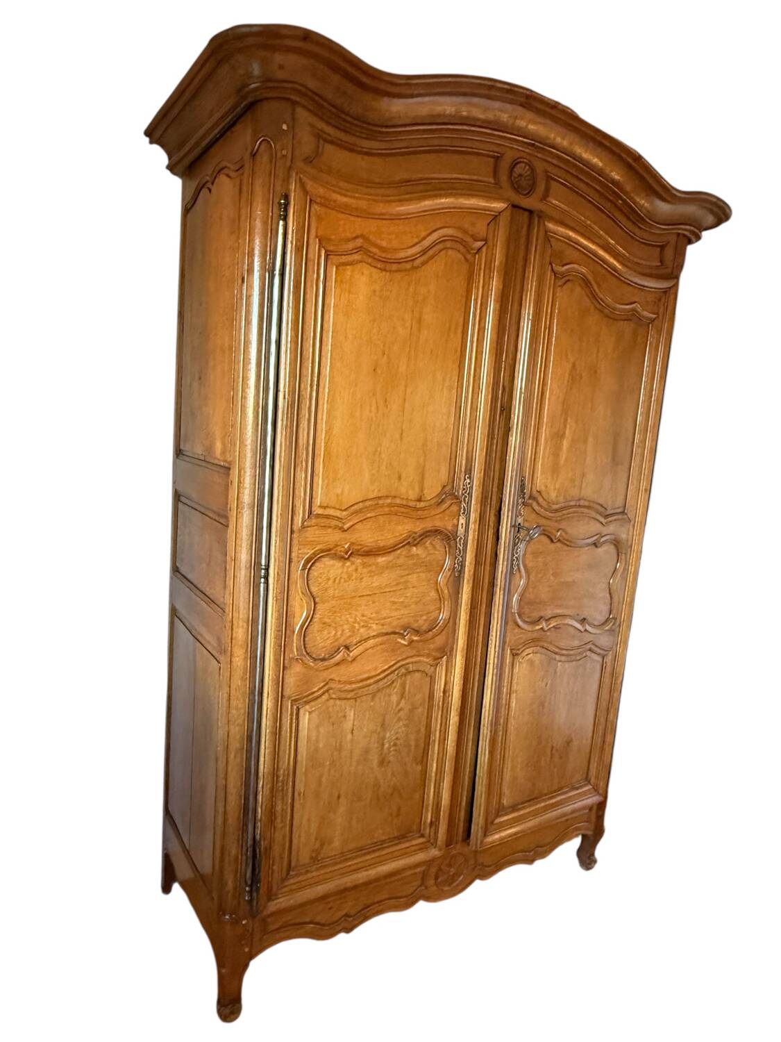 18th century Louis XV oak bridal wardrobe