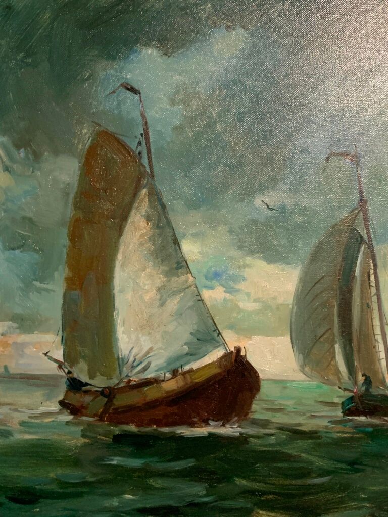 Tableau "Mer du Nord".