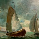 Tableau "Mer du Nord".