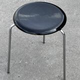 Vintage Fritz Hansen Dot Stool Arne Jacobsen Danish Design