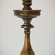 18th Century Gilded Wood Candlestick