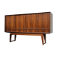 Danish rosewood sideboard with bar cabinet by E. W. Bach, 1960s