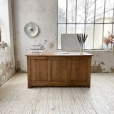 Oak and pine counter 1950