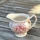 Pot a lit cremier en faïence anglaise johnson brothers rose chintz