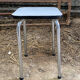 White formica stool
