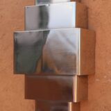Art Deco chrome wall light