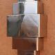 Art Deco chrome wall light