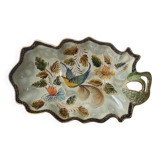 Magnificent ceramic basket by Hubert Bequet