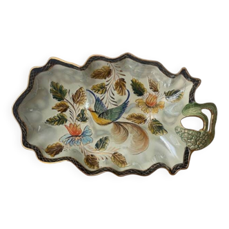 Corbeille, plat en céramique d’Hubert Bequet
