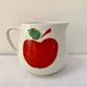 Vintage porcelain apple pitcher 1L