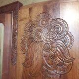 Art deco art nouveau wardrobe