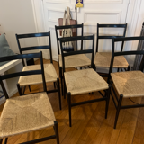 Gio Ponti chairs from the 1950s