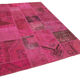 Handmade Anatolian Vintage 172 cm x 250 cm Pink Patchwork Rug