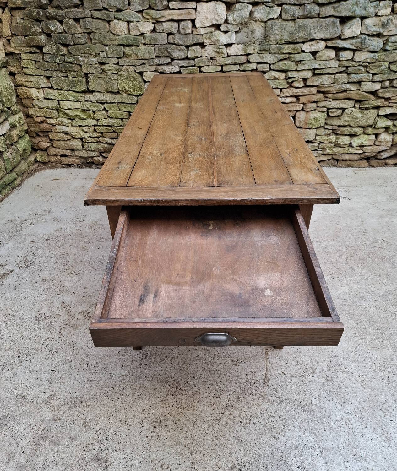 Oak farmhouse table 200cm