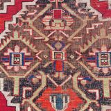 Tapis ancien caucasien karabagh fait main 115x270 cm