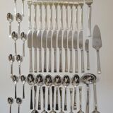 Christofle "Concorde" cutlery set – Icon of French design 1970, 53 pieces