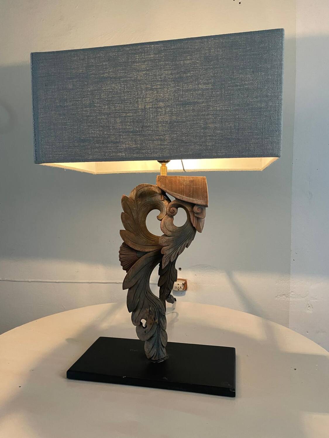 Lampe de table avec abat-jour