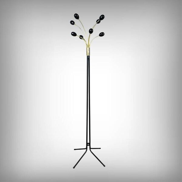 Porte-Manteaux en Métal Laqué, Design Italien – 1960