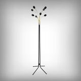Coat Rack in Lacquered Metal, Italian Design – 1960