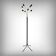 Coat Rack in Lacquered Metal, Italian Design – 1960