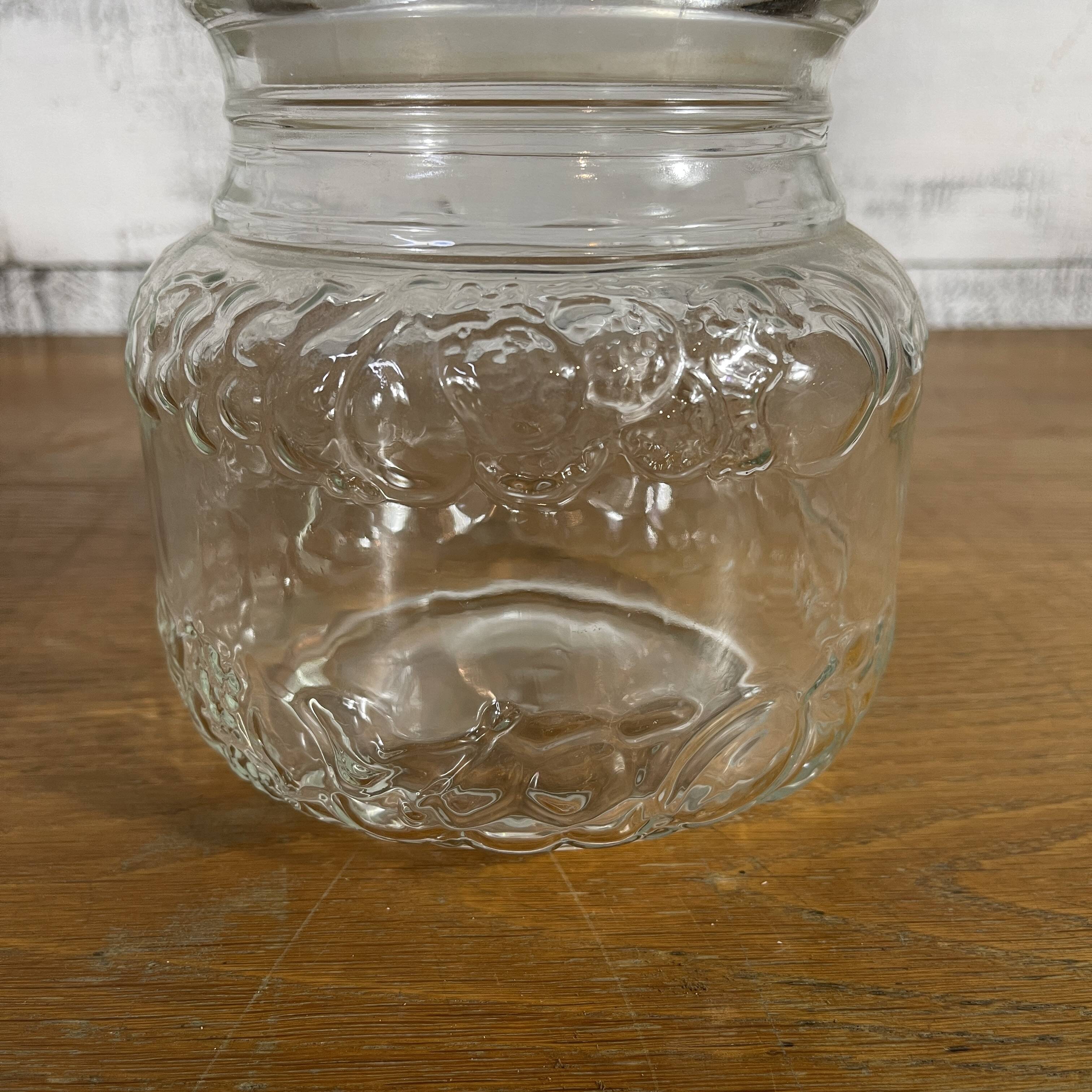 Vintage glass candy box
