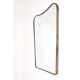 Large Italian mirror from the 50s, 71x57 cm.