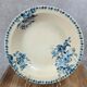 Old plate Vieillard & Cie Bordeaux – Model "clematis" Ironstone