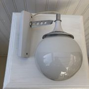 Applique blanche années 70