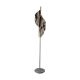 Lampadaire vintage chromé des années 70