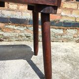 Brutalist rustic stool