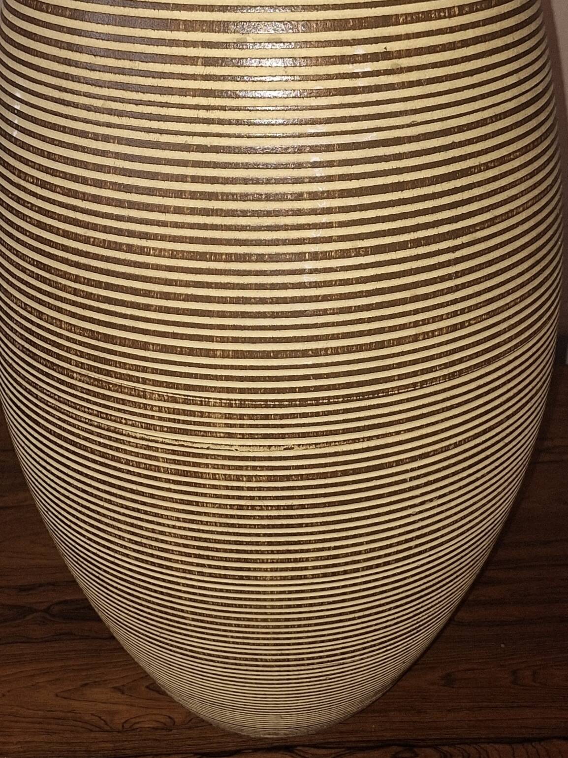 Larege mid century ceramic floor vase, 1960s