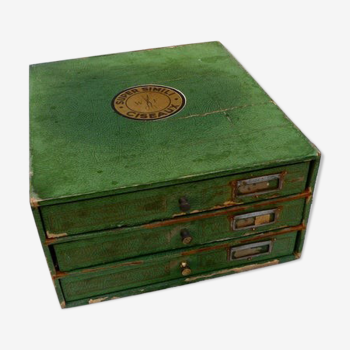 Old haberdashery furniture with drawers