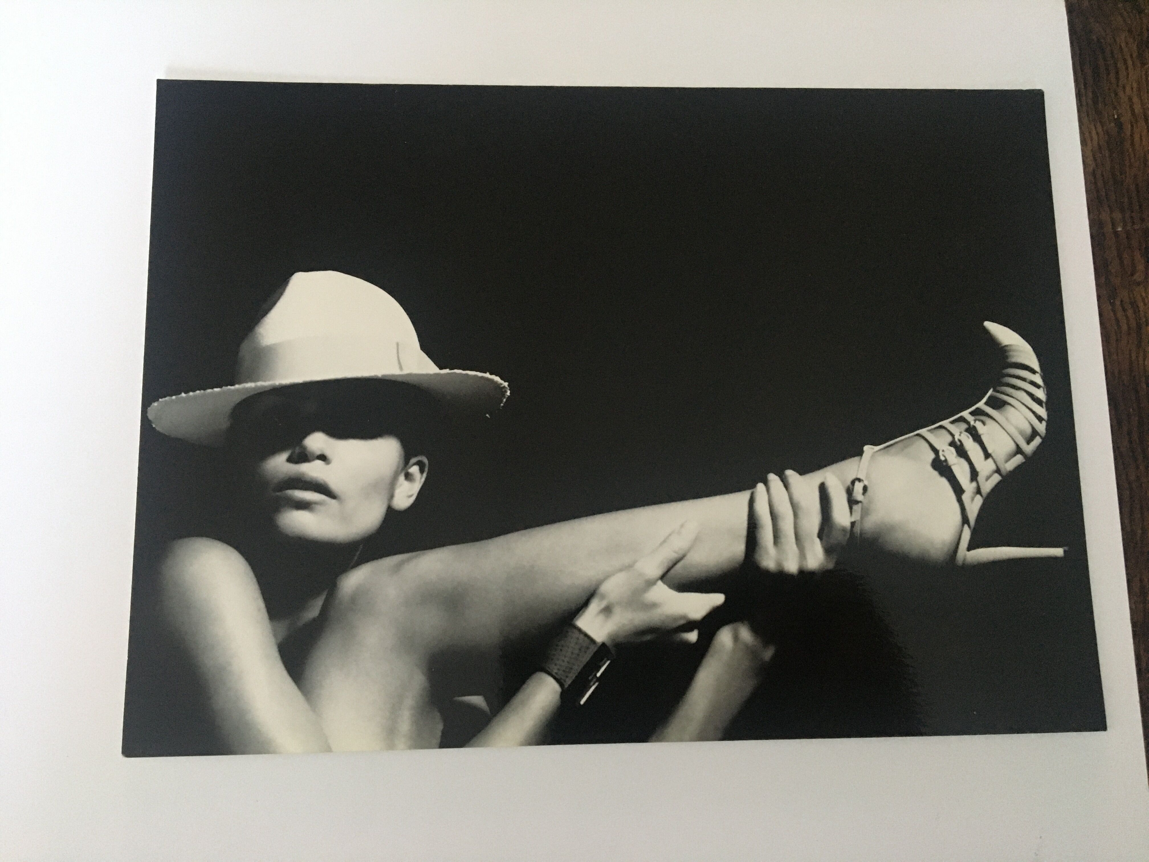 Photographie originale de Karl Lagerfeld, collection printemps-été 2005