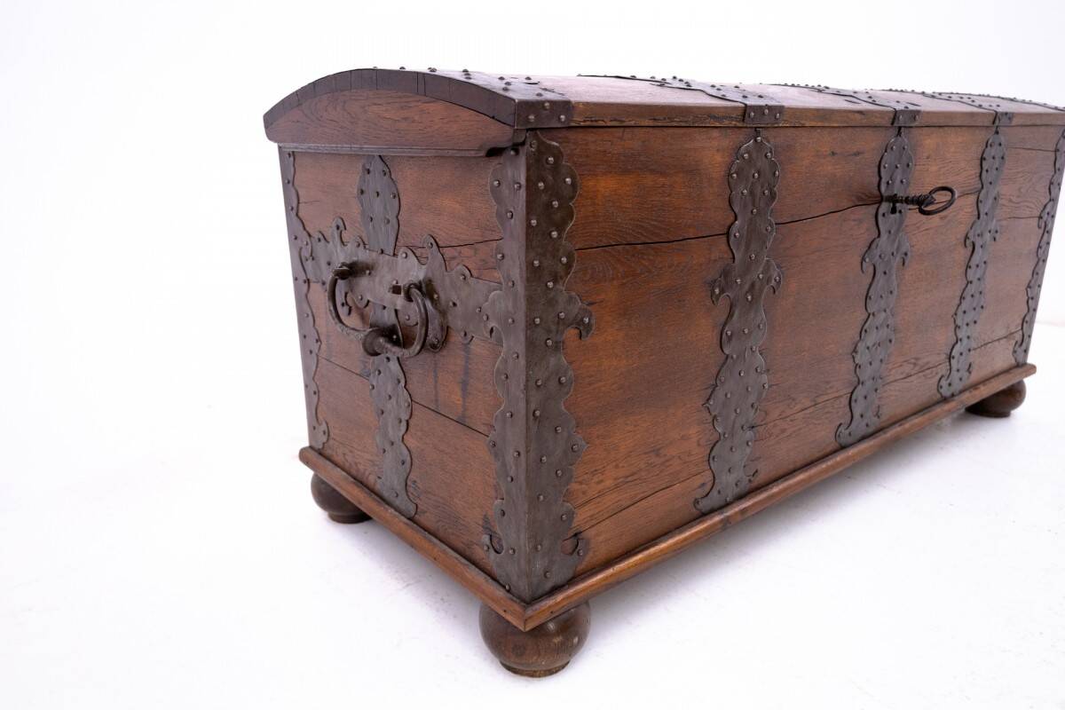 Large, antique chest, Western Europe, around 1870