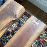 Table basse avec banc