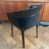 Black "Papyrus" armchair designed by Ronan and Erwan Bouroullec vintage