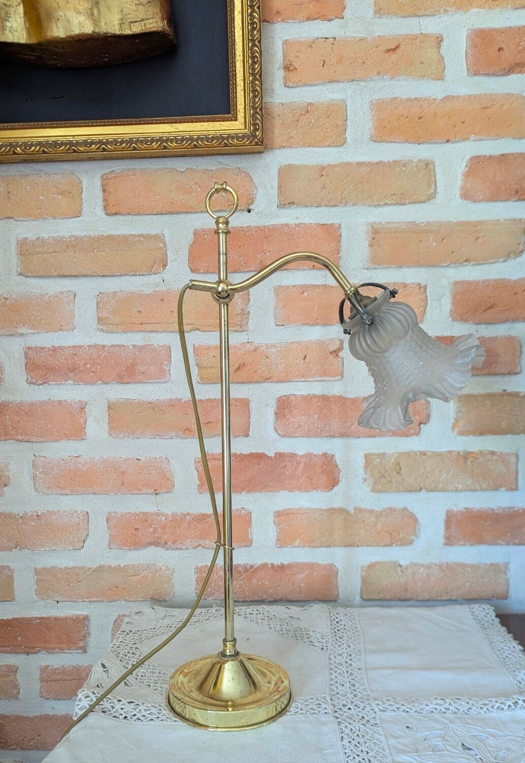 Vintage bedside notary student lamp