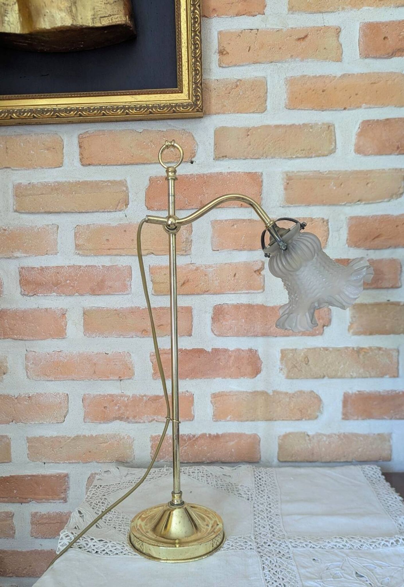 Lampe d'étudiant notaire chevet vintage