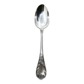 Silver-plated dessert spoon from Christofle, Marly model