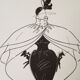 Nice press fashion illustration Pierre Cardin of the 90s