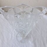 Cut crystal vase