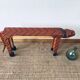 Wooden tiger bench
