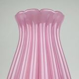 Vintage pink vase attributed to Archimede Seguso, Italy, 1950s.