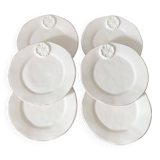 Dessert plate (flower)