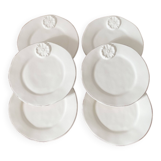 Dessert plate (flower)