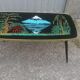 Former black coffee table