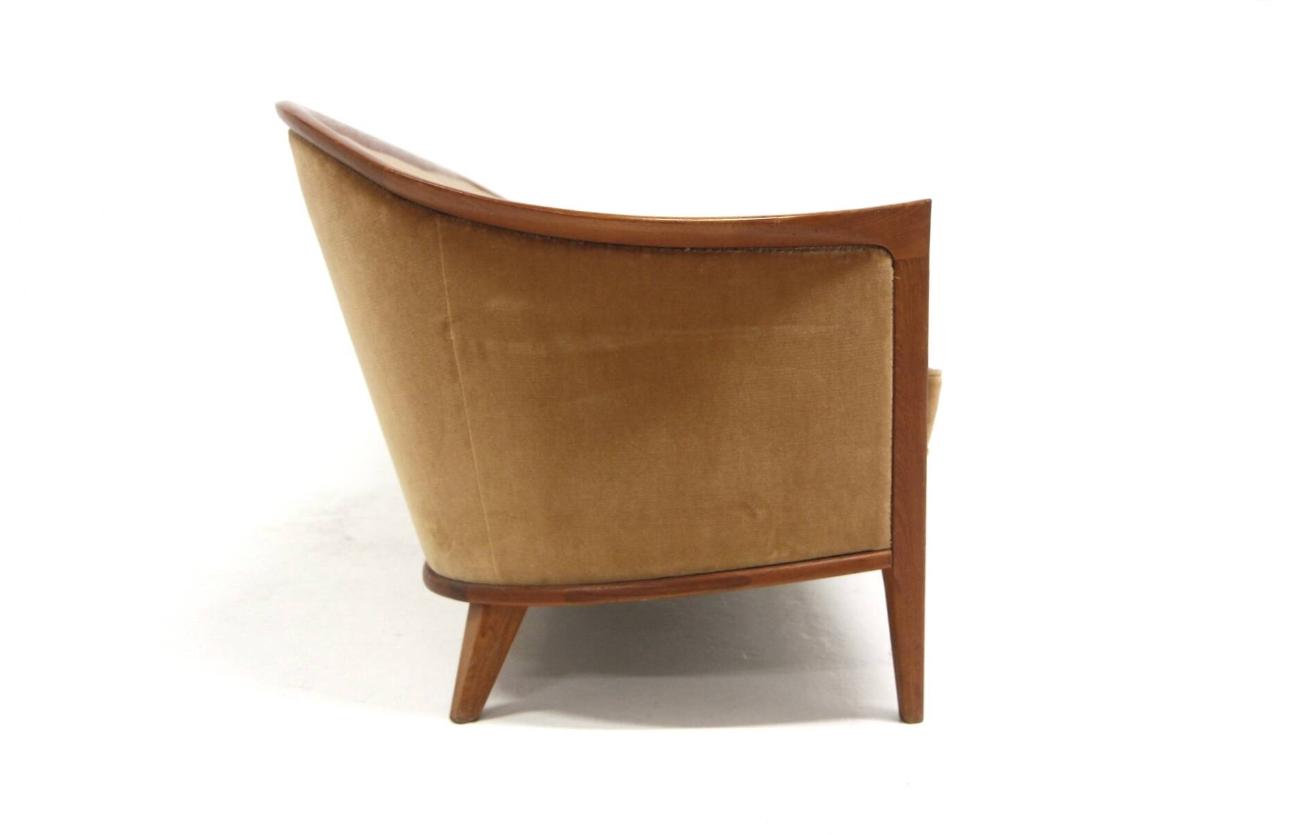 “Fabiola” velvet sofa, Bröderna Andersson, Sweden, 1960