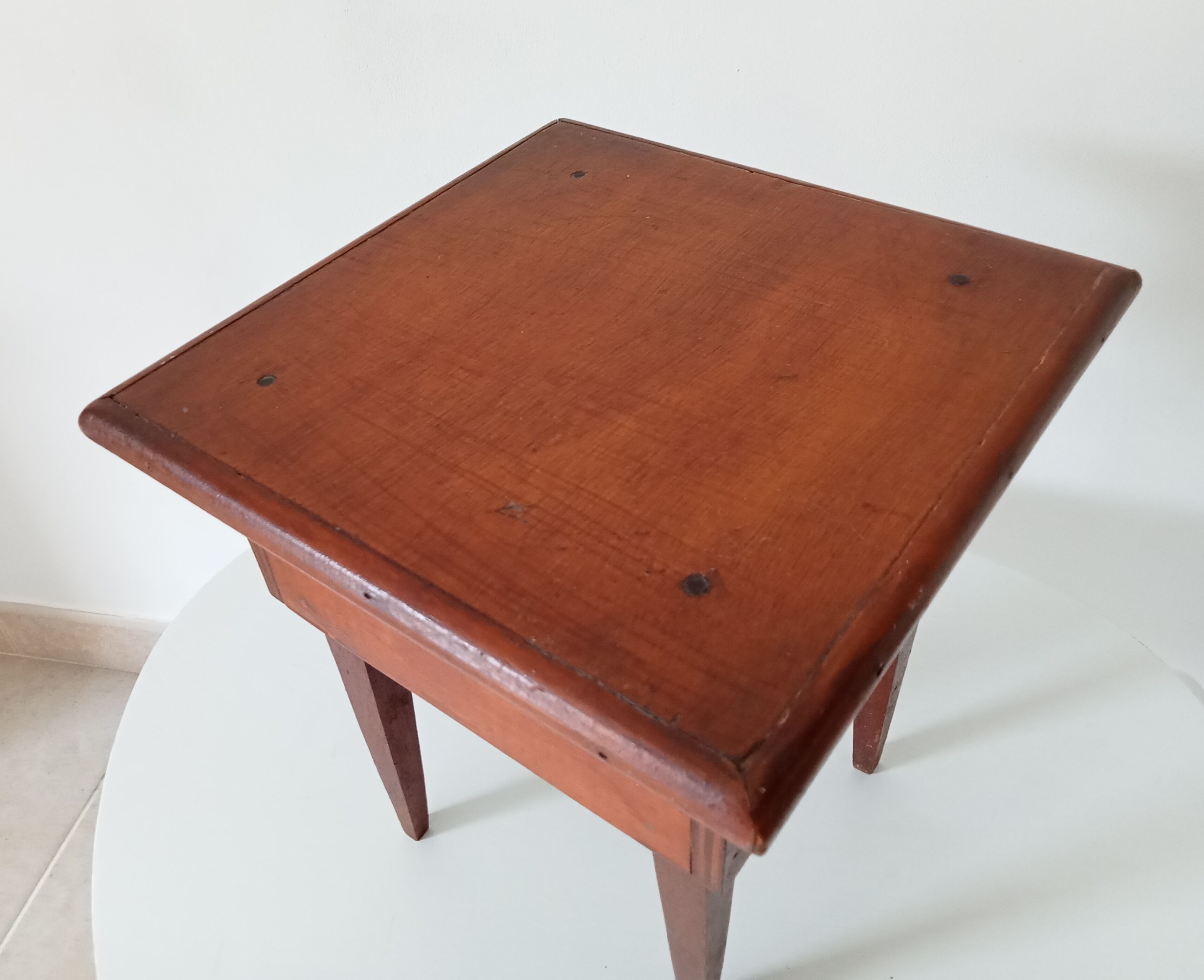 Antique sofa end stool